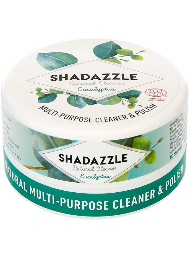 Shadazzle Natural All Purpose Cleaner and Polish – Eco Friendly Multi-Purpose Cleaning Product – Cleans, Polishes & Protects Any Washable Surface (Eucalyptus) - Image 1